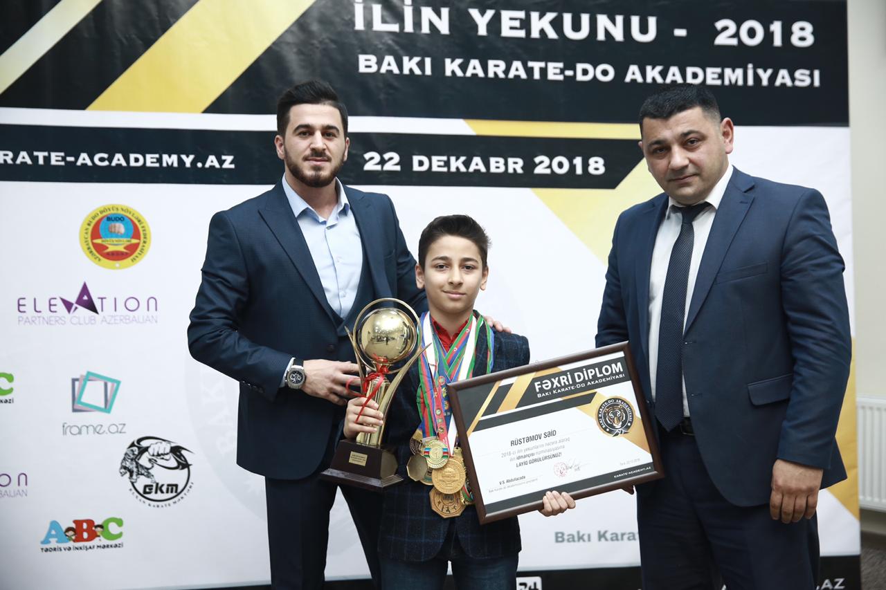 Bakı Karate-do Akademiyası 2018-ci ilə yekun vurdu- Fərqlənənlər mükafatlandırıldı-FOTO