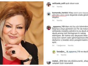 Efirdə söyüş söyən Afaq Bəşirqızını BİABIR ETDİLƏR: “Xalqdan üzr istə”