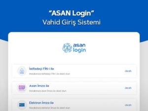 Aprel ayında “ASAN Login” sistemindən 264 000-dən çox vətəndaş qeydiyyatdan keçib