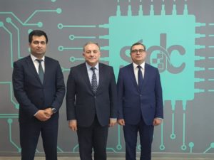 AzTU-nun rektoru “Sumqayıt Texnologiya Data Mərkəzi” MMC-nin direktoru ilə görüşüb