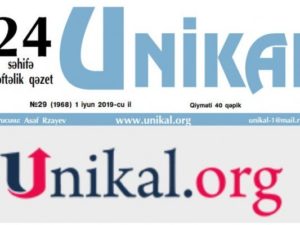 “Unikal” qəzeti və “Unikal.org”un 10 yaşı tamam oldu