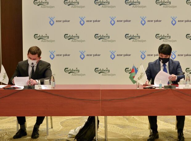 Компании Carlsberg Azerbaijan и AzərŞəkər подписали меморандум о сотрудничестве