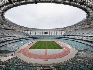 UEFA Bakı Olimpiya Stadionunu təltif etdi