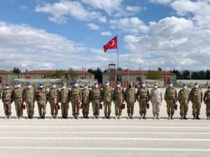 Türkiyədə kursda iştirak edən Azərbaycan hərbçilərinin buraxılış mərasimi keçirildi