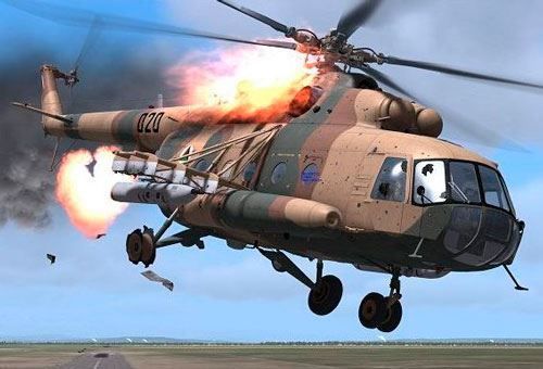 Hərbi helikopterin qəzaya uğraması nəticəsində 2 pilot öldü