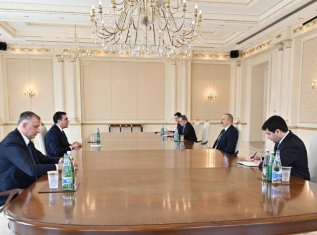 Prezident Gürcüstanın xarici işlər nazirini qəbul etdi