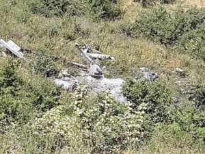 Xocavənddə Ermənistana məxsus “Mİ-8” helikopterinin qalıqları aşkarlandı