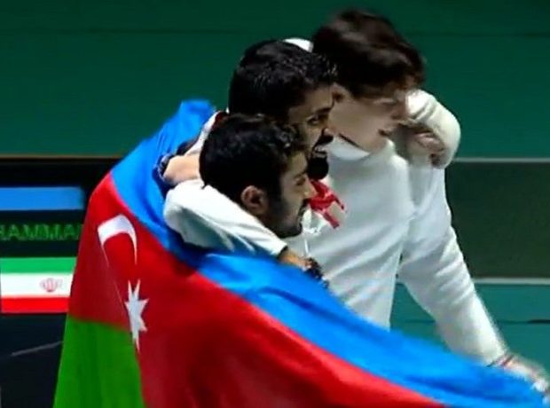 Мужская сборная Азербайджана по фехтованию завоевала «золото» Исламиады