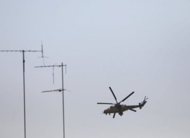 Şiddətli döyüş: Helikopterlər havaya qaldırıldı