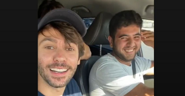 Ağdamlı taksi sürücüsü türk blogeri ŞOKA SALDI – VİDEO