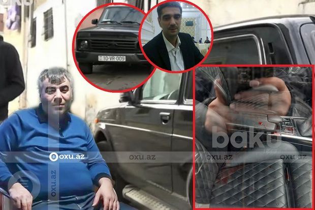 Rəşad Dağlının qətl törətdiyi avtomobilin görüntüləri – VİDEO