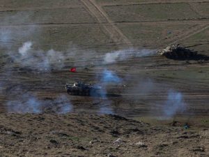 Azərbaycan-Türkiyə təlimində tanklar, təyyarələr, helikopterlər və PUA-lardan istifadə edildi