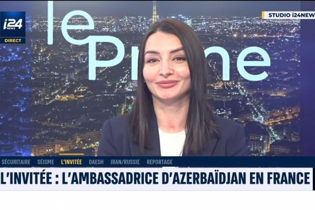 Leyla Abdullayeva Fransanın “İ24news” televiziya kanalına regiondakı reallıqlardan danışıb – VİDEO