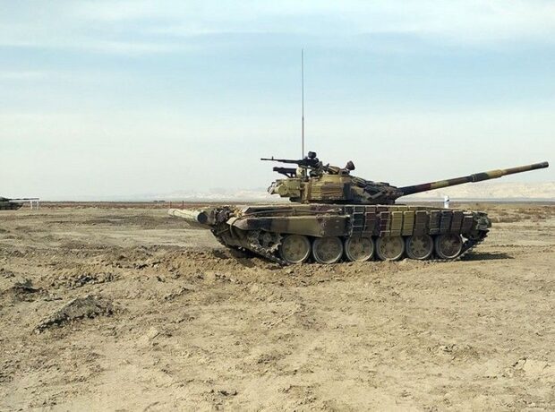Azərbaycan Ordusunun tank bölmələrinin döyüş hazırlığı yoxlanıldı