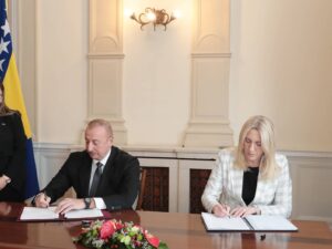 Azərbaycanla Bosniya və Herseqovina arasında bəyannamə imzalandı