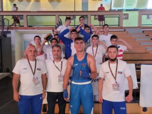 Azərbaycan boksçusu Avropa birinciliyində erməni nokaut edib finala yüksəldi