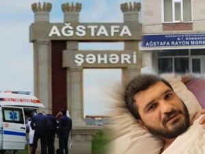 Ağstafada bıçaqlanan şəxsin zənginə təcili yardımdan CAVAB: “Maşın yoxdur, özün gəl” – VİDEO