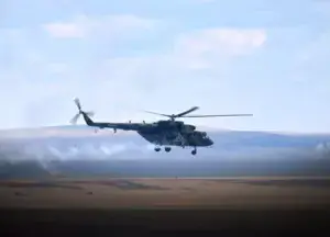 Mi-8 hərbi helikopteri qəzaya uğradı