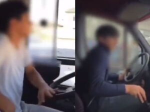 Bakıda yeniyetməyə avtobus sürməyə icazə verən valideyn cəzalandırıldı – VİDEO
