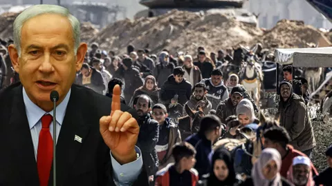 Netanyahu orduya göstəriş verdi! 1,4 milyon fələstinli məcburi köçkünə çevriləcək