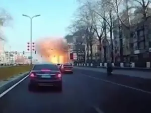 Çində dəhşətli hadisə! Restoran partladı