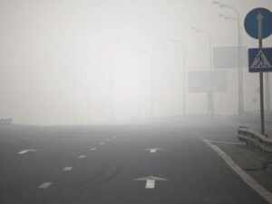 Abşeron yarımadasında dumanlı hava şəraiti müşahidə olunur