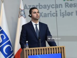 ATƏT sədri: Azərbaycanla Ermənistan arasında sülh müqaviləsinin imzalanmasını səbirsizliklə gözləyirik