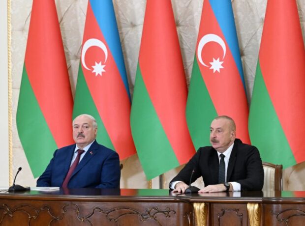 Prezident İlham Əliyev və Lukaşenko Şuşaya səfər ediblər