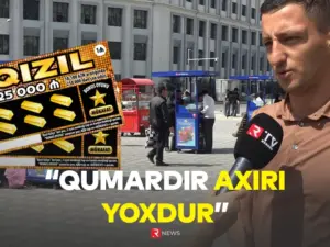 Şəhər sakini: “Qumardır, axırı yoxdur”  – VİDEO