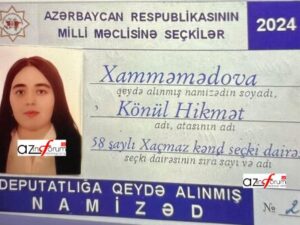 Rəsmi qeydiyyata alınan Könül Xammədovanın adı niyə MSK-nın sihahısında yoxdur?..-Fotolar