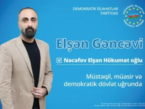 Elşən Gəncəvinin namizədliyinə növbəti dəstək – MÜSAHİBƏLƏR (FOTOLAR)