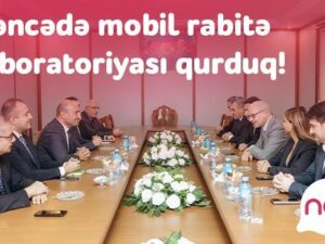 “Nar” Gəncədə mobil rabitə laboratoriyası təsis etdi