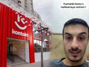 Türk bloger “Kontakt Home”dan Türkiyə səfirliyinə şikayət edib – VİDEO