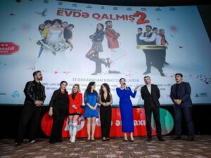 “Evdə qalmış 2” komediyasının Qala gecəsi “CineMastercard”da keçirilib – VİDEO