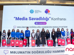 “Nar”ın tərəfdaşlığı ilə “Media Savadlılığı” Konfransı təşkil edildi