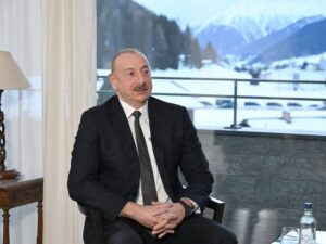 Prezident İlham Əliyev Davos səfəri ilə əlaqədar paylaşım etdi